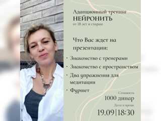 Услуги - Другое - АДАПТАЦИОННЫЙ ТРЕНИНГ "НЕЙРОНИТЬ". ПРЕЗЕНТАЦИЯ 