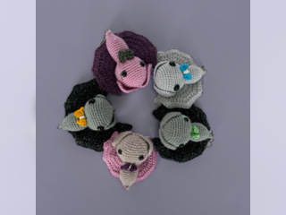 Хобби и отдых - Другое - Летучая мышь. Брелок