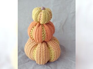 Мебель и интерьер - Другое - Вязаные тыквы