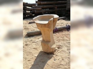 Мебель и интерьер - Столы и стулья - Стул барный рубленный