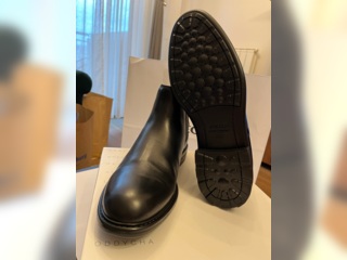 Одежда, обувь, аксессуары - Мужская обувь - Мужские кожаные ботинки челси Geox