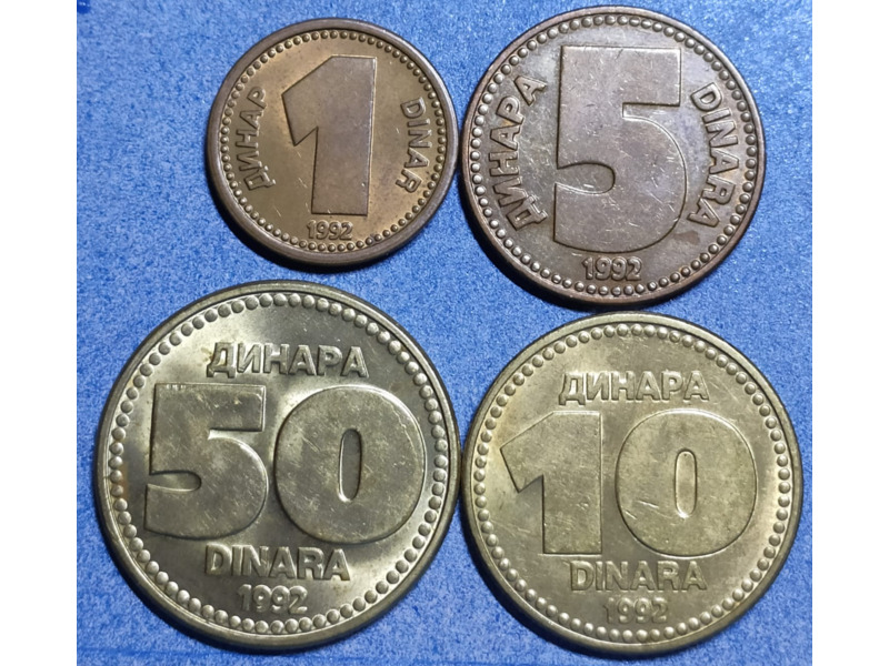 Хобби и отдых - Коллекционирование - Монеты Югославии с 1945-2002 годов: 