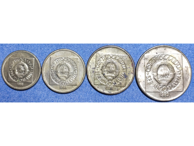 Хобби и отдых - Коллекционирование - Монеты Югославии с 1945-2002 годов: 