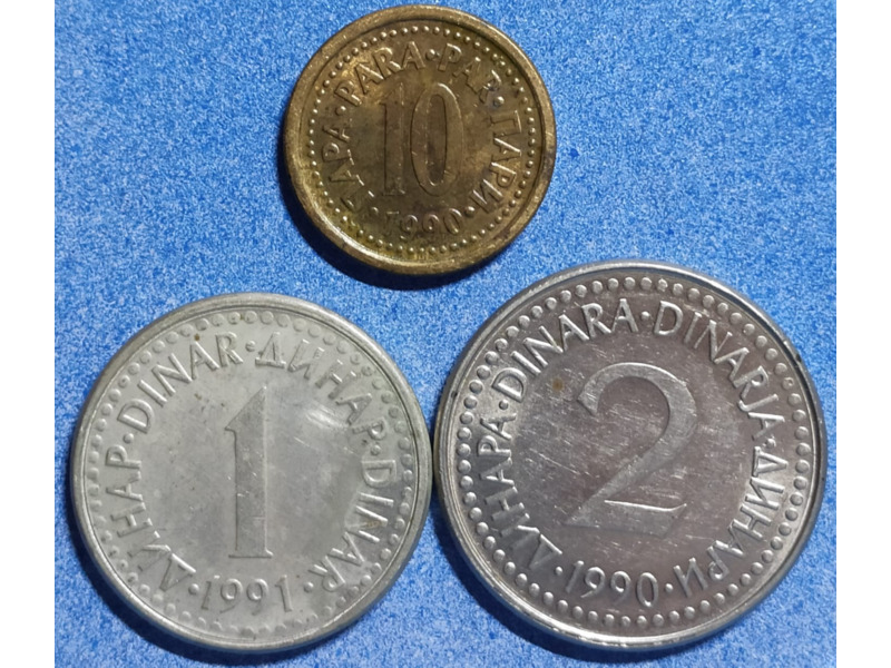 Хобби и отдых - Коллекционирование - Монеты Югославии с 1945-2002 годов: 