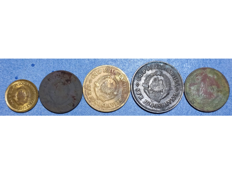 Хобби и отдых - Коллекционирование - Монеты Югославии с 1945-2002 годов: 