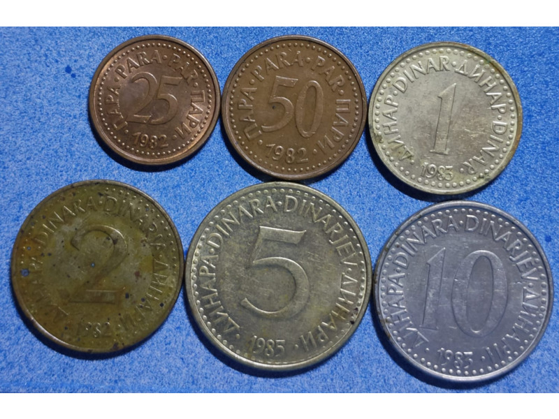 Хобби и отдых - Коллекционирование - Монеты Югославии с 1945-2002 годов: 