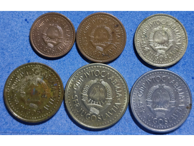 Хобби и отдых - Коллекционирование - Монеты Югославии с 1945-2002 годов: 