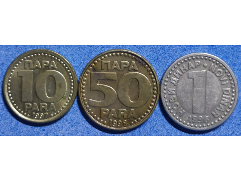 Хобби и отдых - Коллекционирование - Монеты Югославии с 1945-2002 годов: 