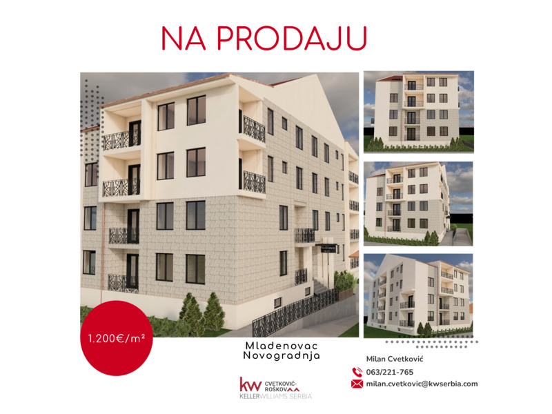 Недвижимость - Квартиры - Продается отличное новое здание, Младеновац