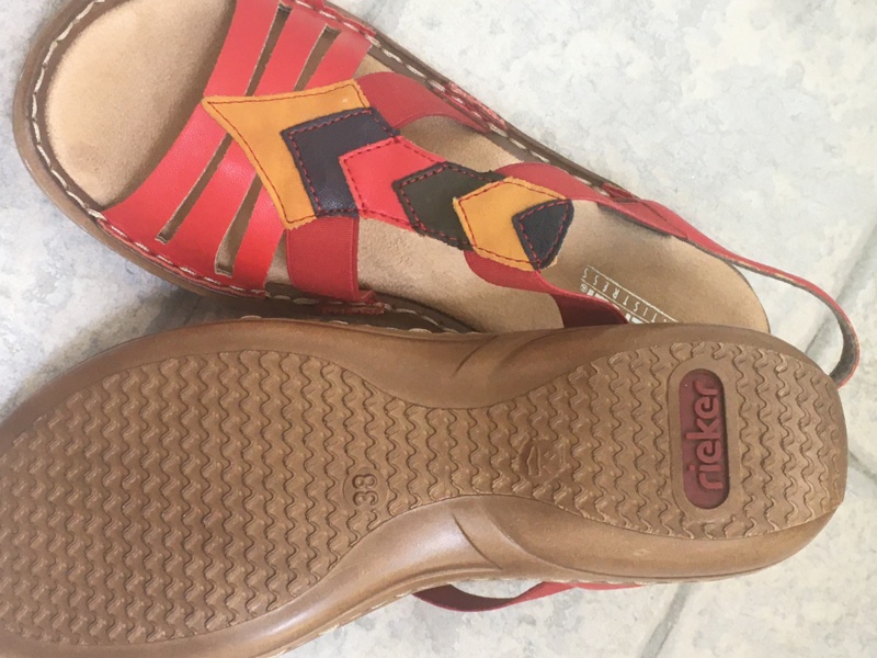 Одежда, обувь, аксессуары - Женская обувь - Rieker Sandale, 38