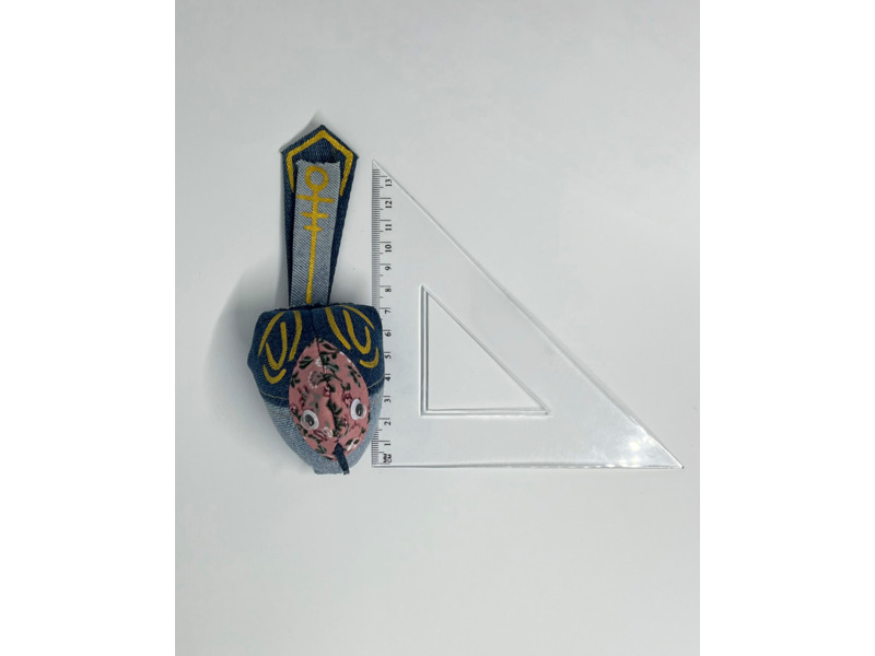 Товары для детей - Игрушки - Птичка-антистресс. Синяя с цветочной головой