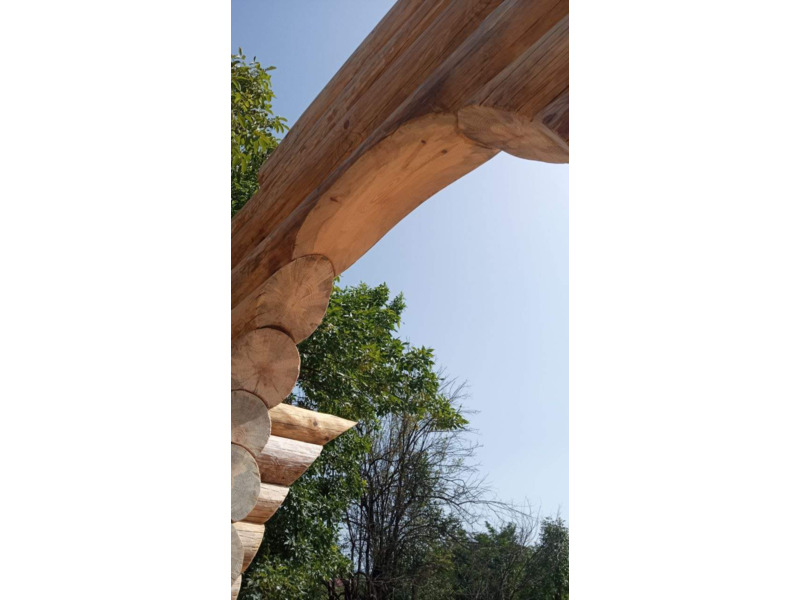 Услуги - Ремонт и строительство - Беседка рубленая новая