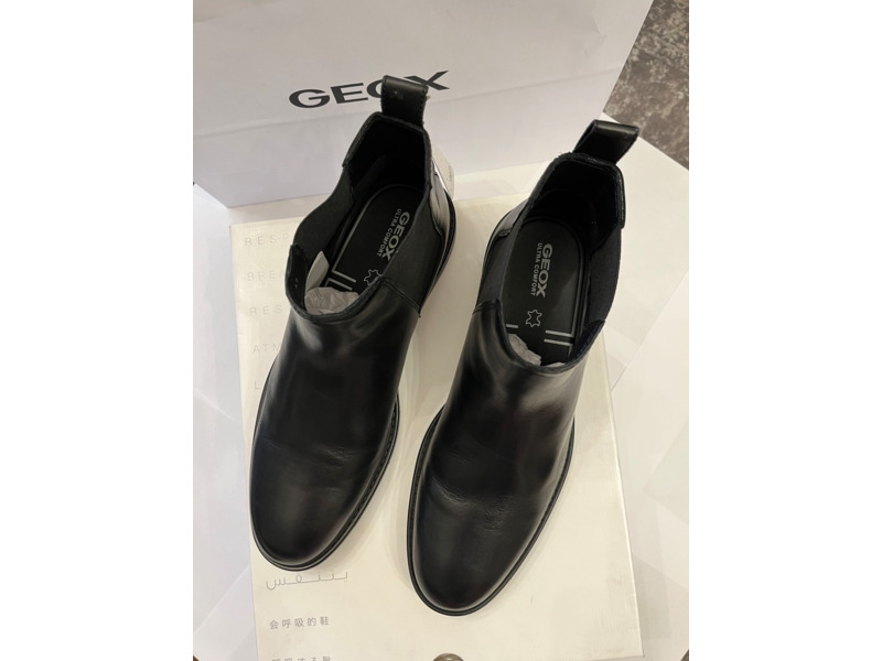 Одежда, обувь, аксессуары - Мужская обувь - Мужские кожаные ботинки челси Geox