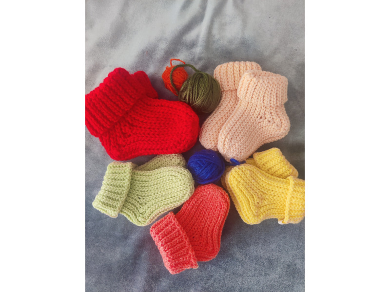 Одежда, обувь, аксессуары - Аксессуары - Носки для мальчиков и девочек от 0 до 12 месяцев 