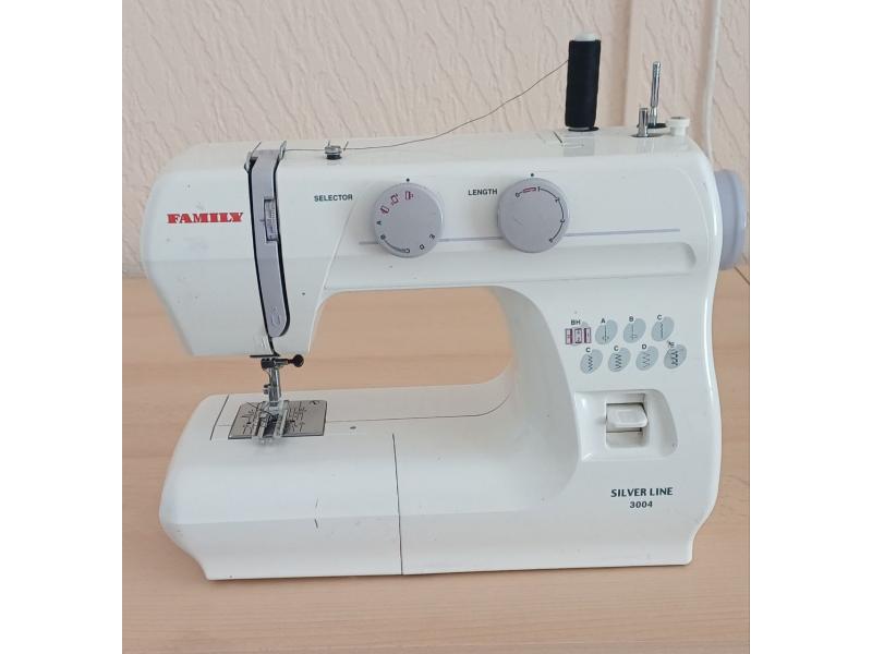 Электроника и техника - Бытовая техника - Швейная машина Janome Family SL3004 Silver Line 